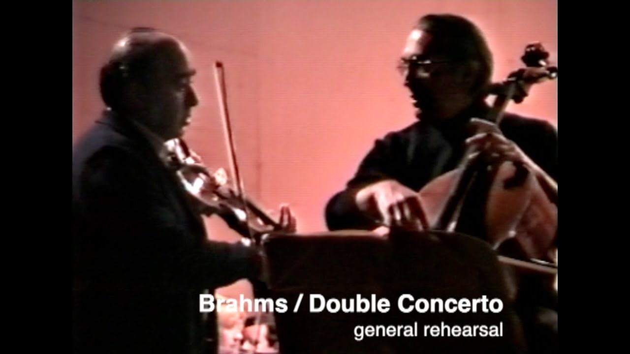 Brahms : Double Concerto／Varujan Cozighian, Radu Aldulescu [Trailer]