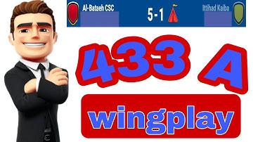 OSM TACTIC 2023 : DEFENSIF TACTIC from OSM 433A WINGPLAY against TRAINING CAMP