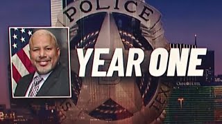 Dallas police chief's 1st year: Crime down, ranks up, & questions remain