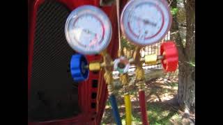 Bmw 325I Ac Pressures With Condenser Misted With Water