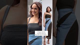 Pragya Jaiswal in ₹3200 Two-Tone Denim Dress by Eco Threads | Chic on a Budget!