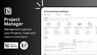 FREE Project management Notion template.