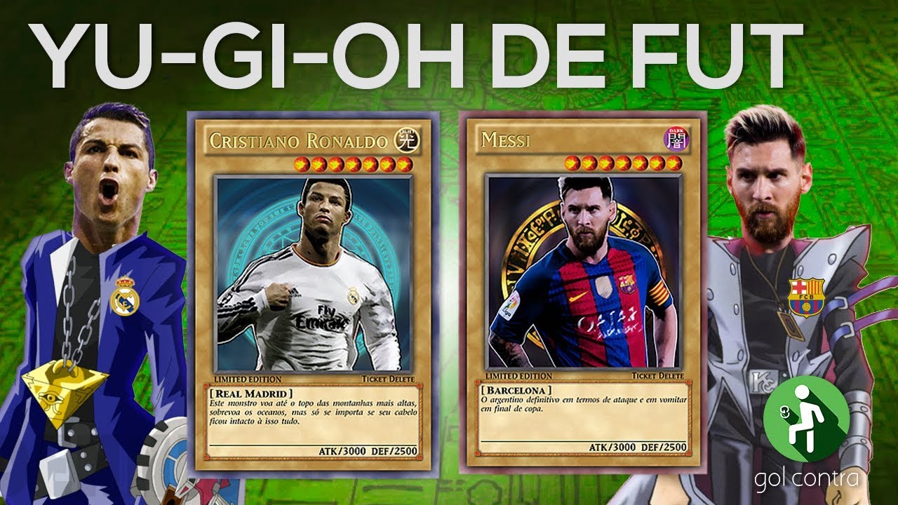 Compilado de Cartas de Yu-Gi-Oh mas são jogadores de futebol
