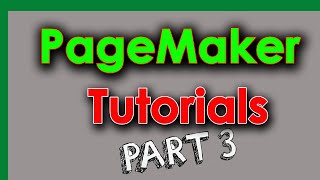 PAGEMAKER TEXT TOOL