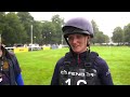 Holly Richardson really proud of Bally Louis at Burghley