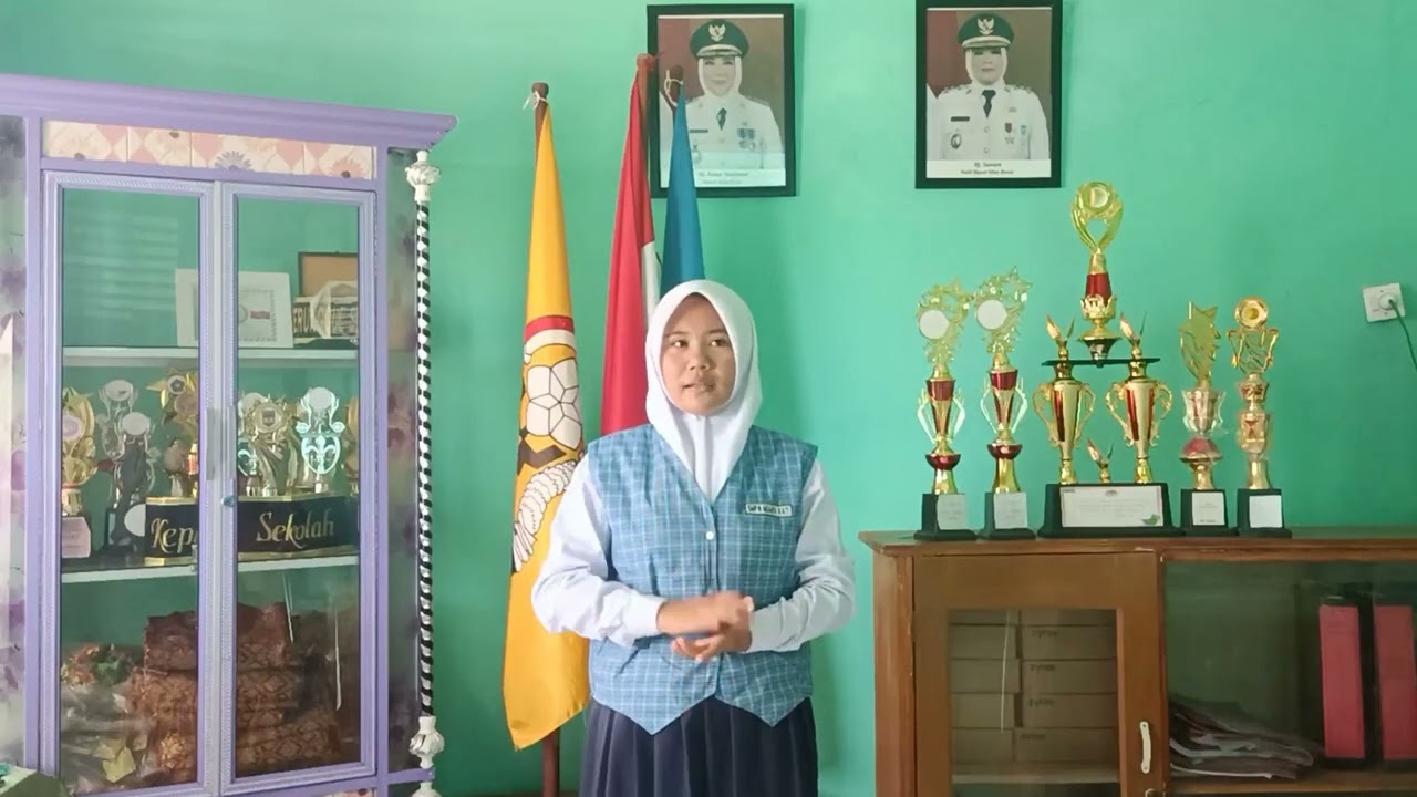 SMPN Muara Kati_Pidato Hari Kesaktian Pancasila_Pancasila Pemersatu Bangsa_Intan Rahmadani