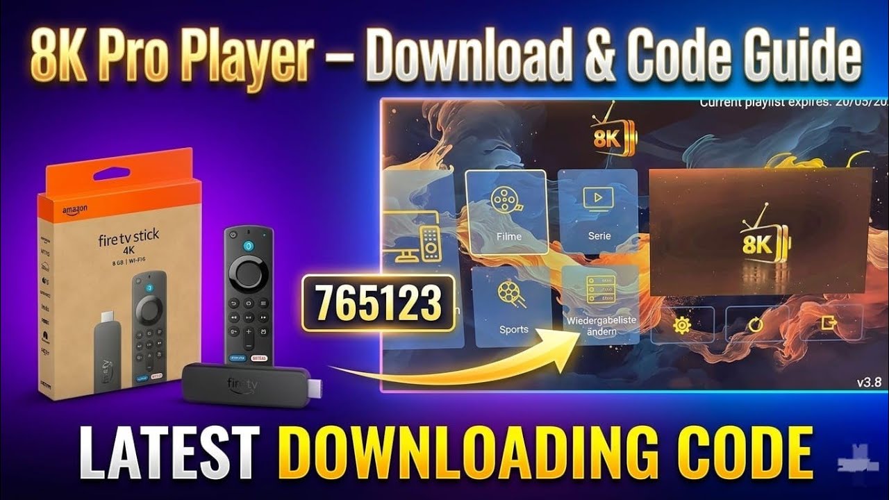 8K Player Latest Download Code & Setup Guide 2026 | Full Installation ...