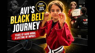 Avi’s Black Belt Journey | Years of Hard Work, Confidence & Perseverance