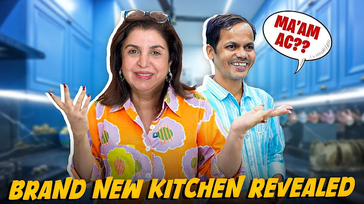 Mere Ghar Ka New Kitchen Tour Aur Dilip Ka Surprise! @FarahKhanK