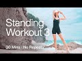 No jumping standing workout at home  vol 3