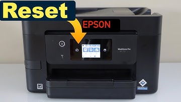 How To Reset Epson Printer To Factory Settings ?