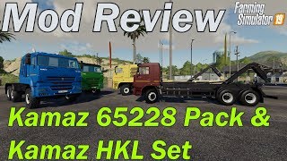 Mod Review   Kamaz 65228 and Hook Lift Packs