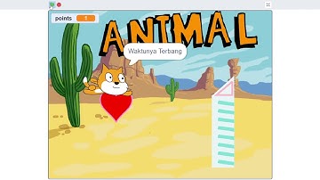 Demo Game Kucing Terbang Menggunakan Scratch