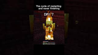 The infinite restart loop #minecraft #shorts