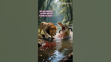 Lion Attack Kids In the forest | lion attack in Jungle | lion attack a kids#lion #lionattack
