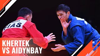 KHERTEK Sayan vs AIDYNBAY Kaiyrberdi. World Sambo Championships 2022 in Bishkek, Kyrgyzstan