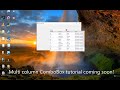 Custom Multicolumn ComboBox control in vb.net - Tutorial Coming Soon!!  | MalluCoder