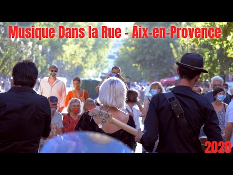 Aix-en-Provence,  Musique Dans la Rue. 24.08.2020