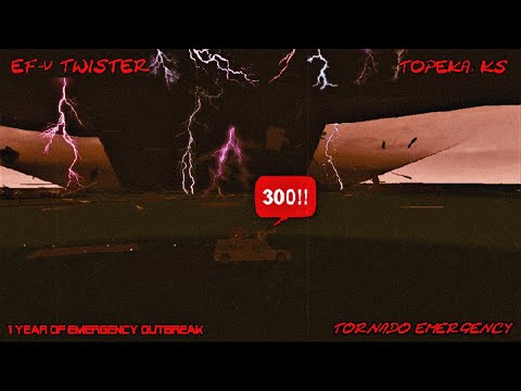 Roblox Tornado Simulator 2 Ef 5 1966 Topeka Kansas 308 Mph Emergency Outbreak Ii Youtube - roblox tornado texas video