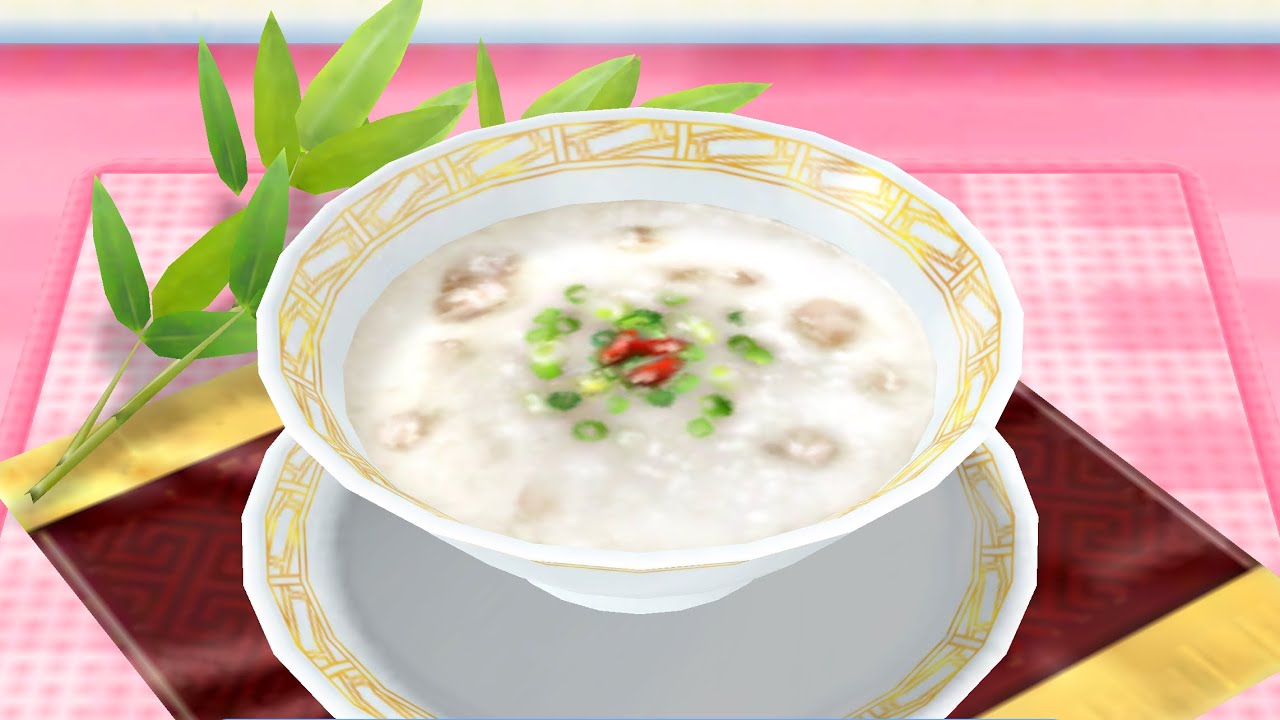 쿠킹마마: 요리해 보아요! #93 중국식 죽 | Chinese Congee