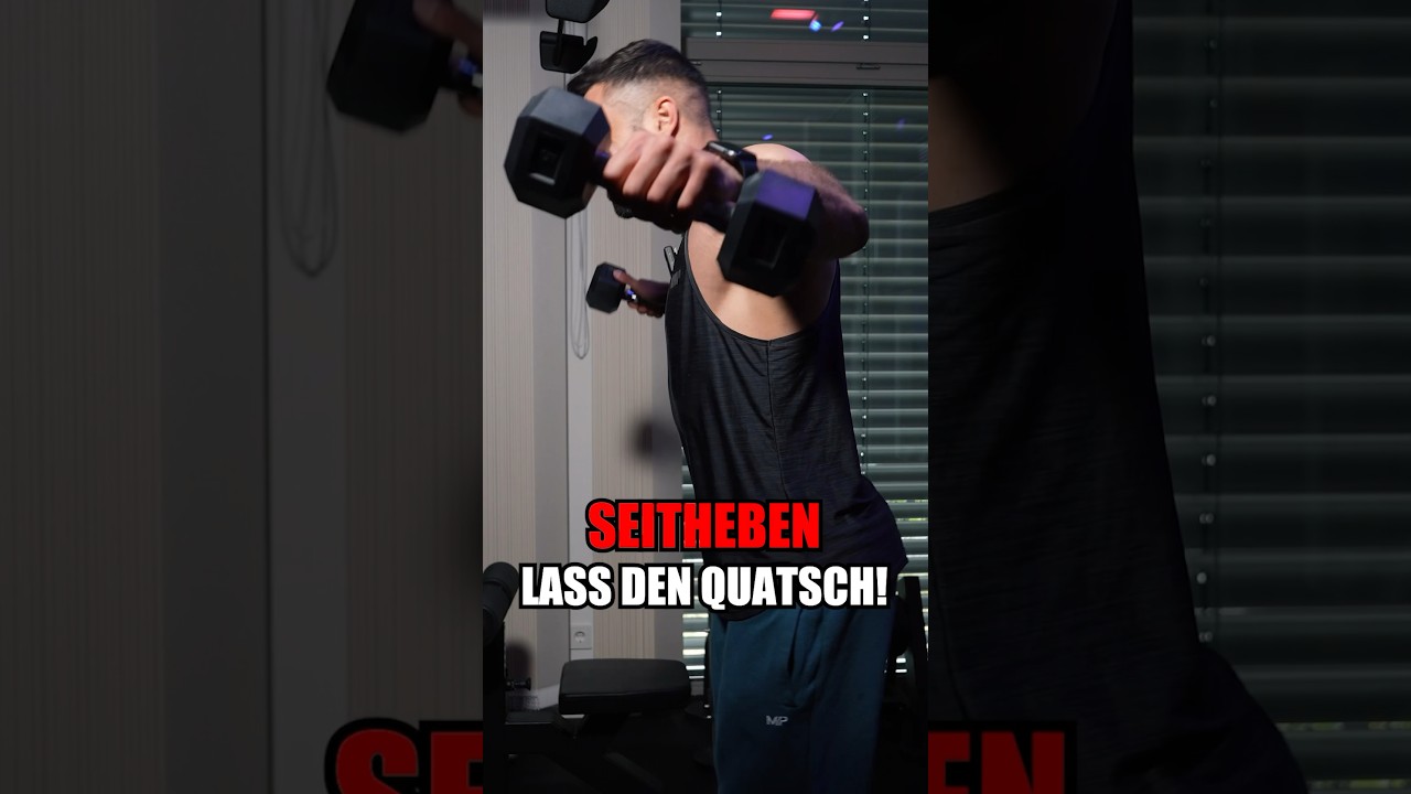 Seitheben, lass den Quatsch!