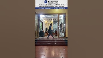 Điểm Nhấn Kiến Trúc Ngôi Nhà– Cửa Trượt Quay Eurotech Hoàng Gia Màu Vân Gỗ Công Trình tại Quảng Ninh