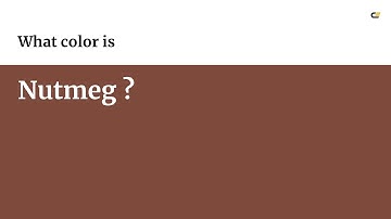 Nutmeg color #7e4a3b hex color - Brown color - Cool color 7e4a3b