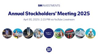 SM Investments Corporation 2025 Annual Stockholders' Meeting