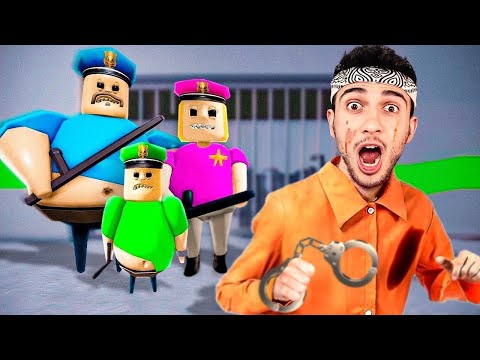 ROBLOX BARRY AİLESİNİN HAPİSHANESİNDEN KAÇTIM!