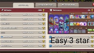 legend league rank push | RC charge | #coc #clashofclans #th18coc  screenshot 5