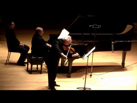 J. BRAHMS VIOLIN SONATA 1-II:Adagio IGOR GRUPPMAN  JORGE LUIS PRATS