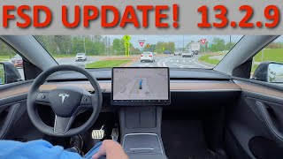 Tesla FSD 13.2.9 FIRST DRIVE! Last Step Before Autonomy??