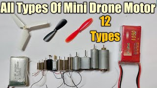 All Types Of Coreless Mini Drone Motor, Sizes, Power, Unboxing