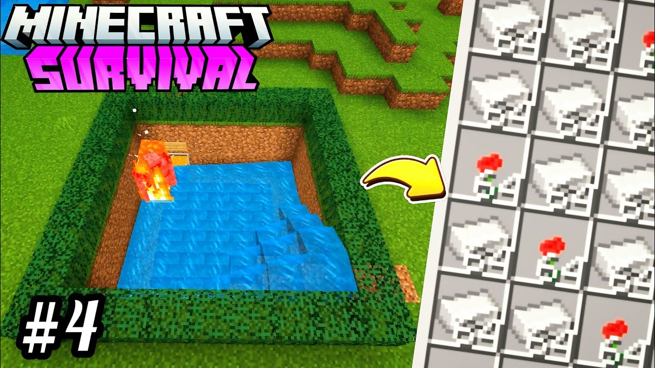 Making A UNLIMITED Iron Farm | Minecraft Survival series #4 - YouTube