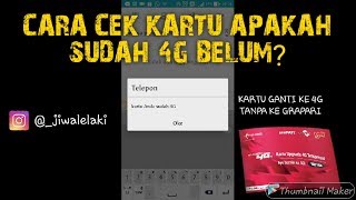 Trik Mengecek Gedget Dan Kartu Sudah Support 4G LTE Atau Belum