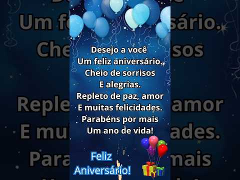 30 De Agosto 🎀 Uma Mensagem de Aniversário Linda e Emocionante! Para alguém muito especial!