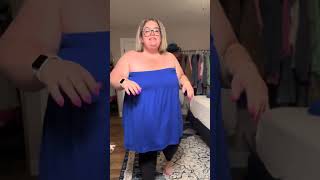 This tube top comes in plus size up to size 8X! #dealsforyoudays #TTSVerticalPro #Summervibes