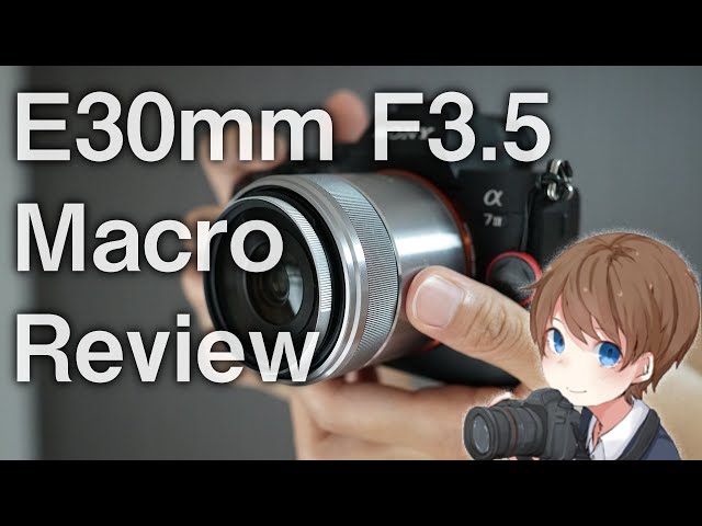 E30mm F3.5 Macro作例付きレビュー - YouTube