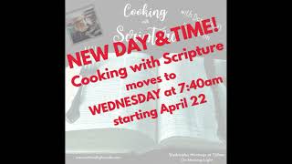 Cooking with Scripture April14th Barley Loaf