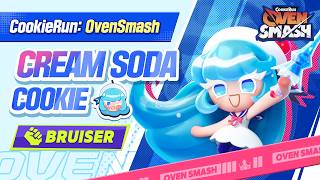 Meet Cream Soda Cookie! 🩵 | CookieRun: OvenSmash screenshot 1