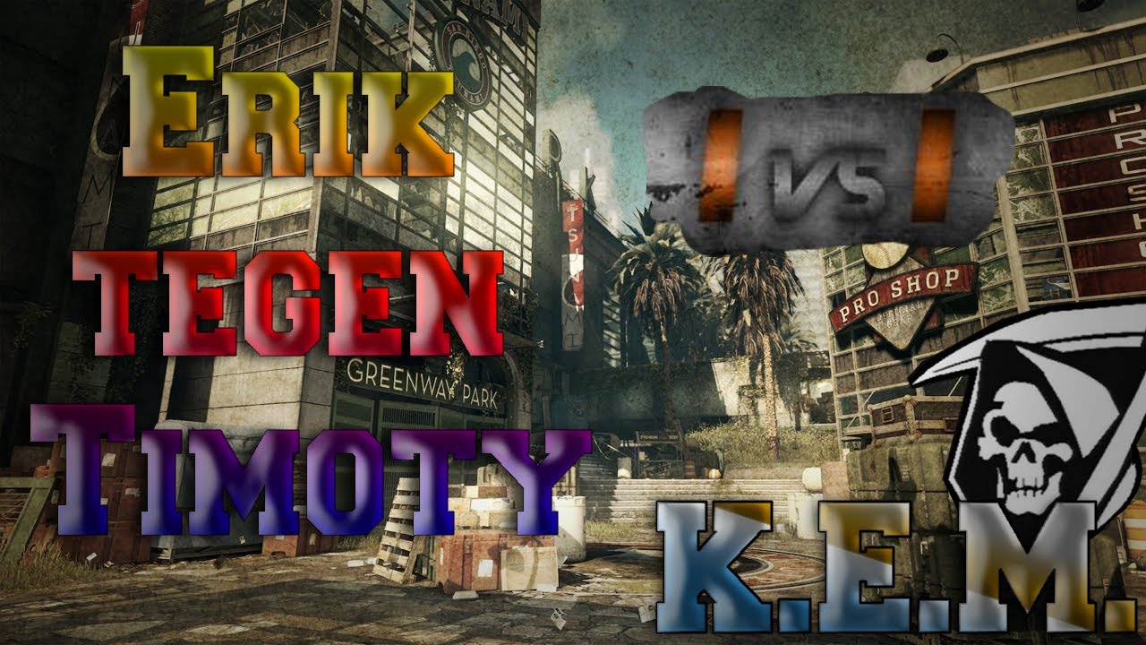 CoD Ghosts: 1 vs 1 K.E.M. Strike (Erik tegen Timothy) || PS4 Gameplay ...