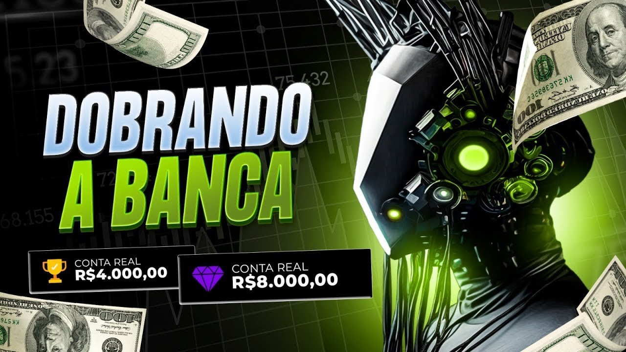 CYBERTRADER Operando AO VIVO e alavancando forte na POLARIUM/BAZZINVEST