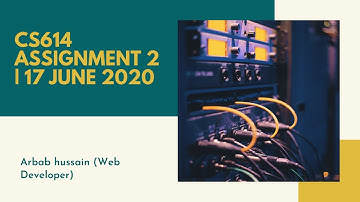 CS614 Data Warehousing | Assignment # 2 | 17 June 2020