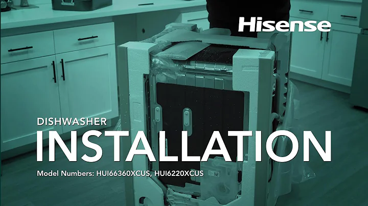Installationsguide för Hisense diskmaskin | Steg-för-steg