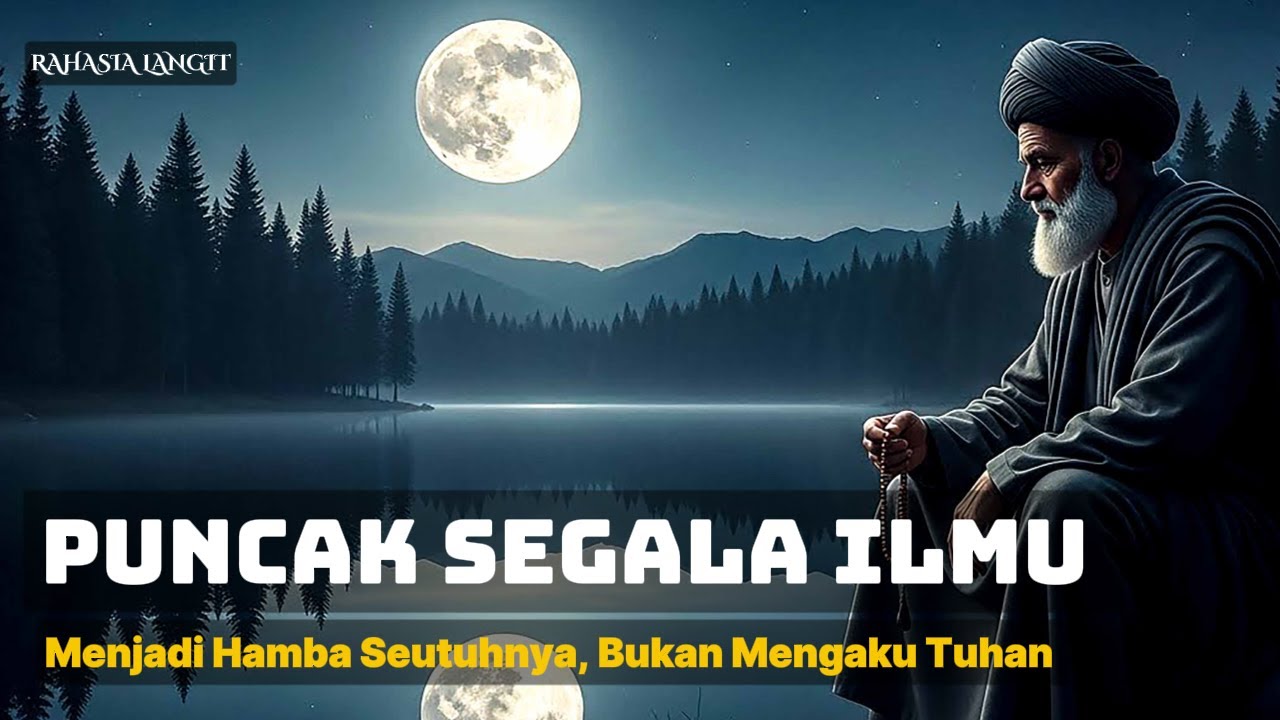 ILMU ASRAR (RAHASIA DARI RAHASIA) | HANYA DITURUNKAN KEPADA AHLI MAKRIFAT