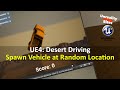 UE4: Desert Driving 8/12 - Spawn Vehicle at Random Location