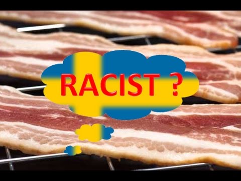 Αποτέλεσμα εικόνας για a swedish man eat meat in front of muslim and must pay
