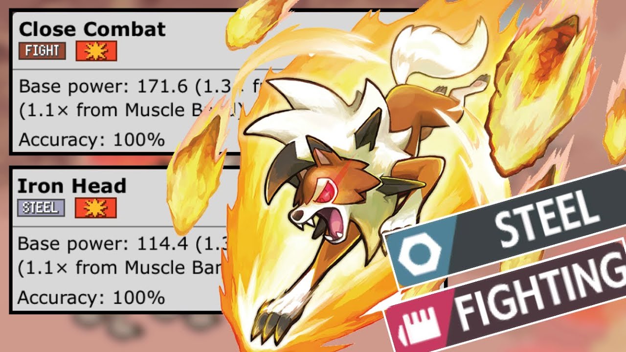 THE FIGHTING/STEEL TYPE LYCANROC HITS WAY TOO HARD | Camomons