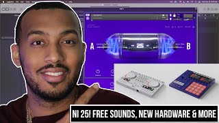 NI 25! Free Kontakt Play Series Instrument, & New Maschine & Komplete Kontrol Colors!