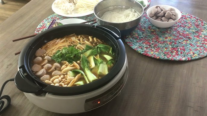 Zojirushi Gourmet d'Expert Electric Skillet with Yin Yang Hot Pot